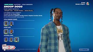 SNOOP DOG ARRIVA SU FORTNITE NEGOZIO OGGETTI AGGIORNATO SHOP DI OGGI 2 NOVEMBRE 2024 02 11 2024 [upl. by Ainola]