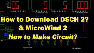 How to Install DSCH 2 and Microwind 2 and Make Circuit in DSCH 2  DSCH 2 Tutorial [upl. by Nosna932]