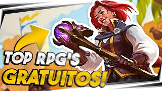 RPGS GRATUITOS Só os MELHORES e mais LEVES [upl. by Ileane]