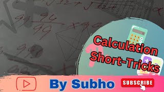 Amazing Calculation ShortTricks  How to do lightningfast calculations subhosstudyhub [upl. by Eidnar680]