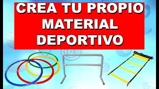 ELABORACIÓN DE MATERIAL DEPORTIVO  El Último TE SORPRENDERÁ  CURSO GRATIS para Educadores Físicos [upl. by Shayne173]