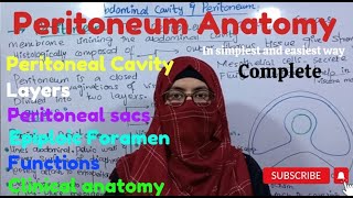 PERITONEUM  PERITONEAL CAVITY  LAYERS  SACS  EPIPLOIC FORAMEN  FUNCTIONS  CLINICAL ANATOMY [upl. by Kathrine]