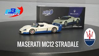 BBR Models 164 Maserati MC12 Stradale White [upl. by Perr595]