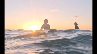 August 17 2024 Carlsbad and sunset surfs San Diego North POV [upl. by Notrub]