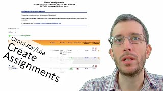 OmnivoxLéa Create an assignment with dropbox [upl. by Lejeune]