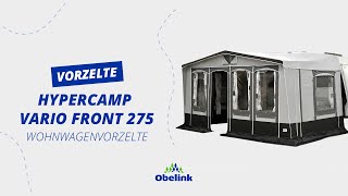 Hypercamp Vorzelt Vario Front  Vorzelt Wohnwagen  Obelink [upl. by Repooc]