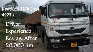 🔥New Tata Signa 4923S Tractor Trailer Truck  Review  On Road Price  Average  Performance 2020 [upl. by Allemat]