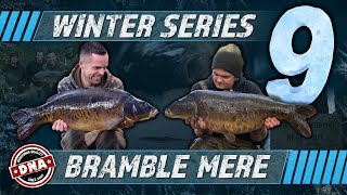 WINTER SERIES 9 – CARP FISHING FROM BRAMBLE MERE DNA BAITS  LEE MORRIS  OLLY SANDERS  SCALY CARP [upl. by Derayne]