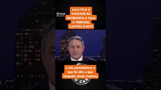 Lula em entrevista falou que o capitão é mito shorts [upl. by Desiree]