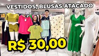 ROUPAS FEMININAS NO ATACADO EM GOIÂNIA VESTIDOS POR R 3000 [upl. by Tremml]