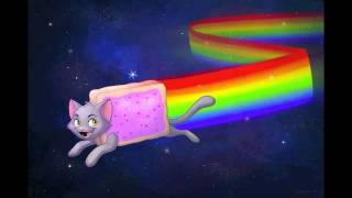 Nightcore Nyan Cat Tribute Nya nya [upl. by Ansev]