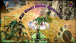 Kill Fallen Arthropod 😈 evilland gaming foryou viralvideo video [upl. by Nerrol]