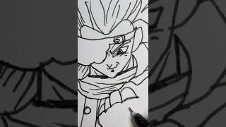 Drawing granola dragonballsuper anime [upl. by Adlig]