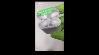 HOW TO CLEAN AIRPODS CASE [upl. by Hplodur]