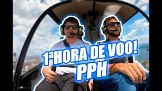 Primeira hora de voo PPH  First helicópter flight lesson [upl. by Hermann]