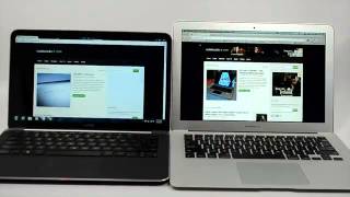 Dell XPS 13 Ultrabook vs MacBook Air [upl. by Ycnan]