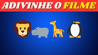 Adivinhe o FILME PELO EMOJI 🎥🎞️ Quiz Emoji 😮🔥 [upl. by Annwahs]