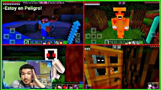 10 ENTIDADES MALIGNAS CAPTADAS EN CAMARA EN MINECRAFT REACCION [upl. by Mick]