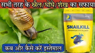 Snailkill pesticide How to control snail and slugs Metaldehyde pesticide [upl. by Warren]