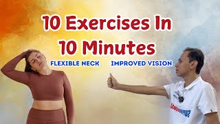 10 Exercises to Protect Your Kid’s Eyes amp Neck [upl. by Nrev908]