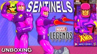 UNBOXING  Marvel Legends  SENTINELS  Hasbro  Action Figure  Trask Loves His Mutant Hunters [upl. by Gibert]