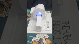 CT SCAN MACHINEWORKING MODELyoutube shortskomal parsoya [upl. by Hnamik]