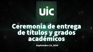 Ceremonia de entrega de títulos y grados académicos [upl. by Brynna]