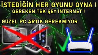 İSTEDİĞİN HER OYUNU OYNAMA   Nvidia GeForce NOW [upl. by Eitteb]