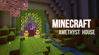 Amethyst House  Minecraft Building [upl. by Bible]