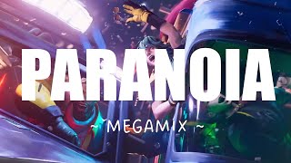 PARANOIA  HEARTSTEEL MEGAMIX ft KDA amp TRUE DAMAGE [upl. by Kcire]