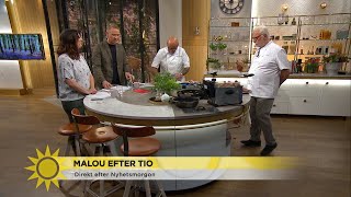 Leif Mannerström om att lägga av ”Jag öppnar en restaurang varje natt och stä…  Nyhetsmorgon TV4 [upl. by Aleece]