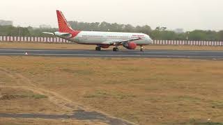 Takeoff Air india a321 Ahmedabad airport [upl. by Ilonka]