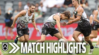 MATCH HIGHLIGHTS  Mixed Touch  2022 NRL All Stars Indigenous vs Māori [upl. by Dumond]