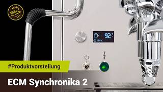 ECM Synchronika 2  Espresso in 7 Minuten dank beheizter Brühgruppe [upl. by Pierpont]