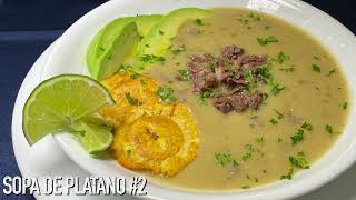 Sopa de Platano 2  Cocina Con Fujita [upl. by Kassaraba248]