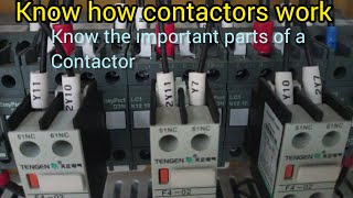 1 Contactors explained  How contactor works  Parts of a contactor  more about contactors [upl. by Gilges]