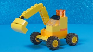 Excavator from Lego Classic 10698 ideas [upl. by Samy614]