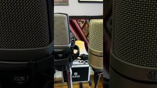 Is the AKG C214 better than the MXL 990 unboxing review [upl. by Amalburga]