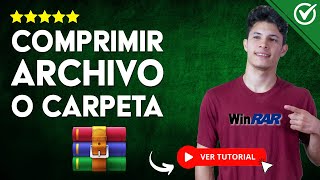 Cómo COMPRIMIR un ARCHIVO o CARPETA con WinRAR  🗂️ Haz que pese Menos 🗂️ [upl. by Kavanaugh517]