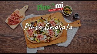 Ricetta Pinsa  Pinsa con Verdure grigliate [upl. by Mcgurn]