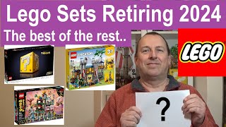 Lego Retiring Sets 2024 the best of the rest Includes Marvel Disney Creator Technic amp More [upl. by Aleibarg14]