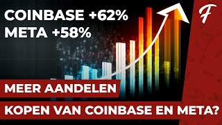 PORTFOLIO €88000 MEER AANDELEN KOPEN VAN COINBASE EN META  PORTFOLIO SHOW 116 [upl. by Reidid]