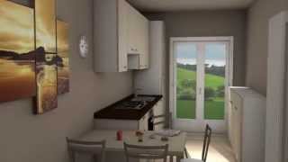 Home Tour  Interior Design  Progettazione dinterni [upl. by Eanwahs]