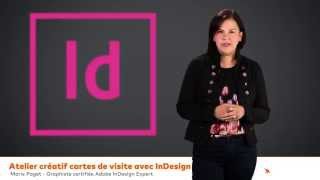 Tuto  Créez vos cartes de visite avec InDesign  Elephorm [upl. by Salomi]