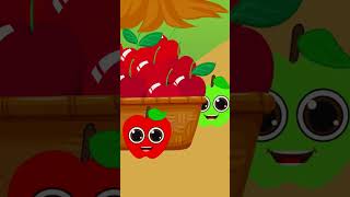 Fruits song for kids part1 shorts nurseryrhymes abcsong [upl. by Adniles511]