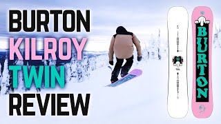 Burton Kilroy Twin 2020 Snowboard Review [upl. by Sanfred]