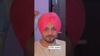 Turban shorts turbantutorial turbanstyle wmk turban lover trending viral shorts edit pagg [upl. by Niu]