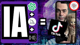 Créer une Chaîne TikTok 100 Avec lIA Chat GPT Midjourney DID [upl. by Atrebla]