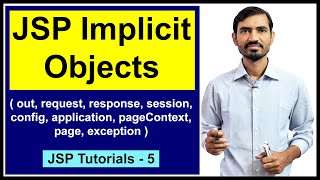 15 Implicit Objects in JSP  Servlet and JSP Tutorial [upl. by Abas]