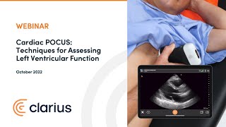 Cardiac POCUS Part 1 Techniques for Assessing Left Ventricular Function [upl. by Enitsenrae]